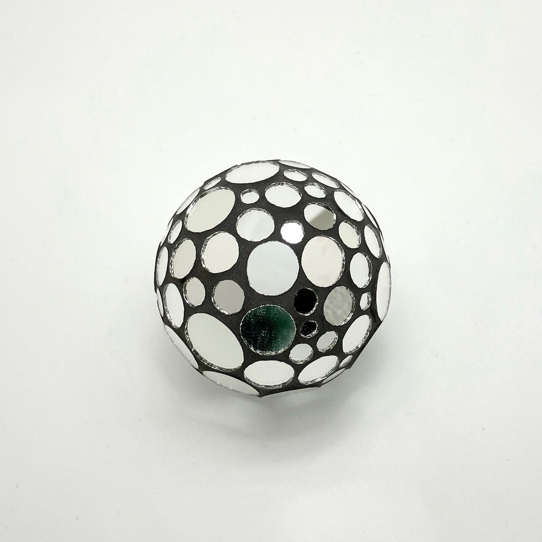 KALA mirrorwork ☆  DOT (Φ6.5cm:black)