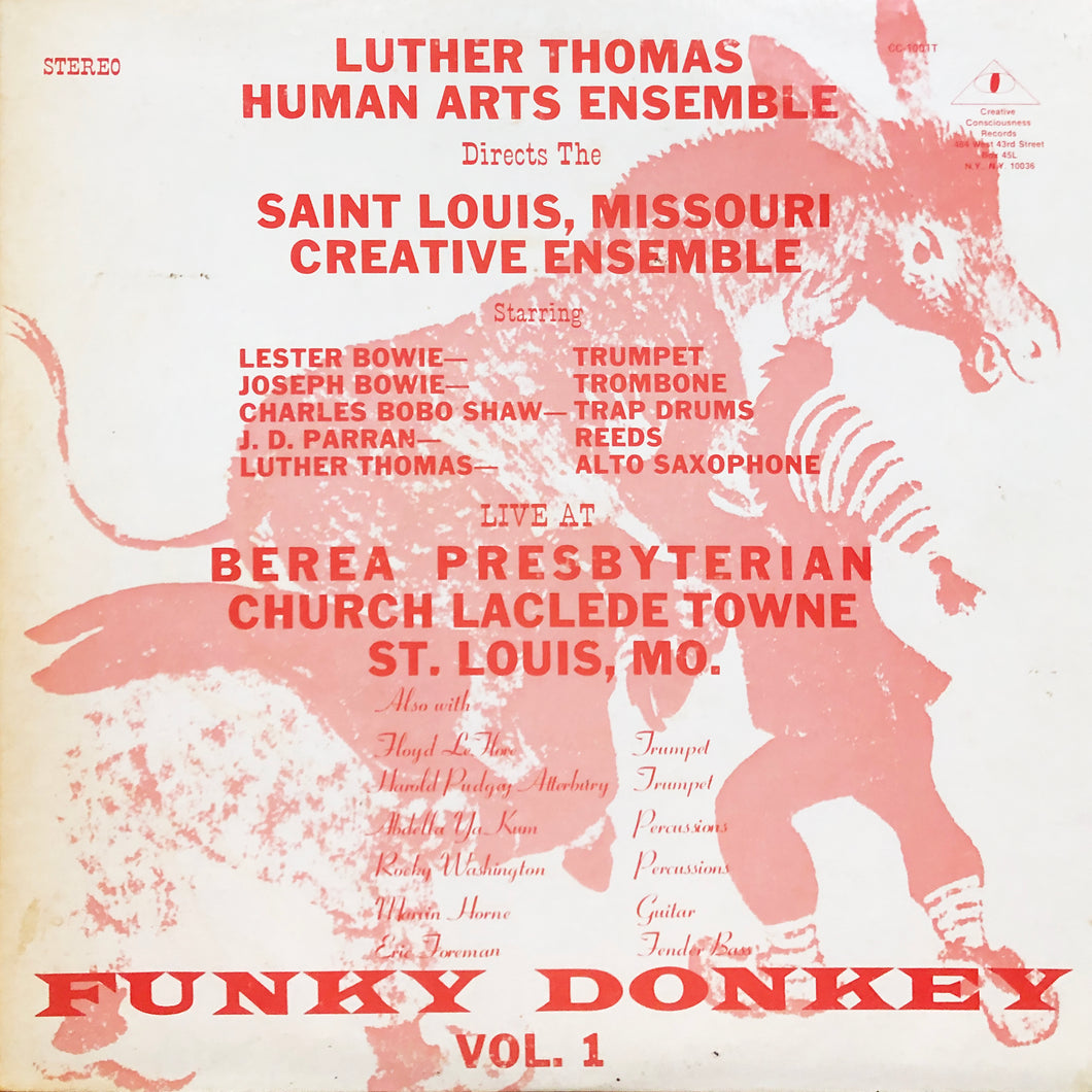 Luther Thomas Human Arts Ensemble “Funky Donkey Vol. 1”