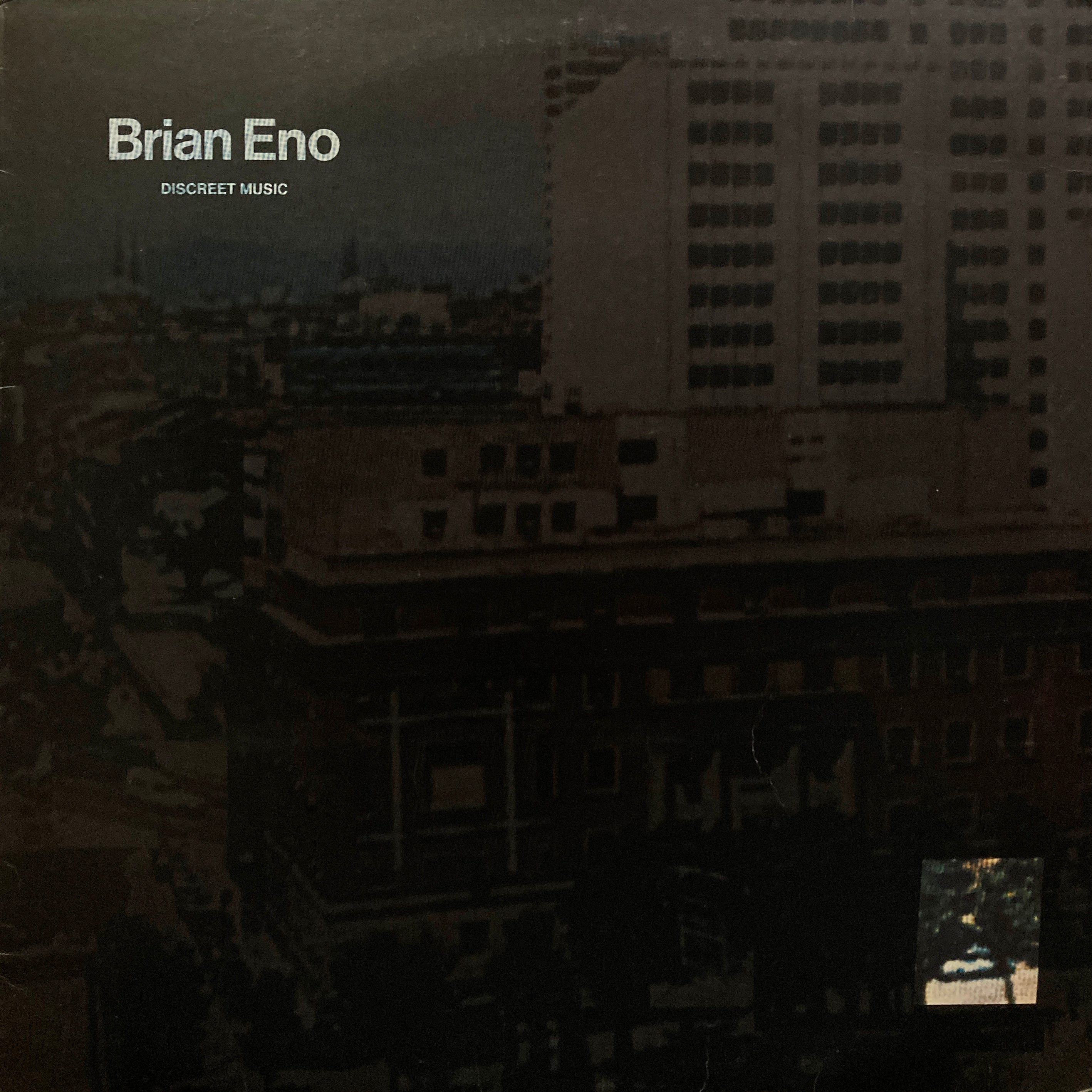 Brian Eno /DISCREET MUSIC 輸入12inchレコード Brian Eno 