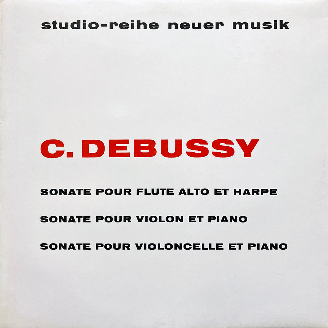 Claude Debussy “Sonate Pour Flute, Alto et Harpe”