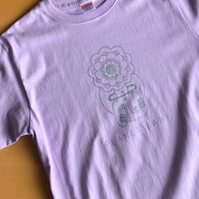 Load image into Gallery viewer, Planet Baby T-Shirt “ Planet Baby ” Light Purple (S/M/L/XL)
