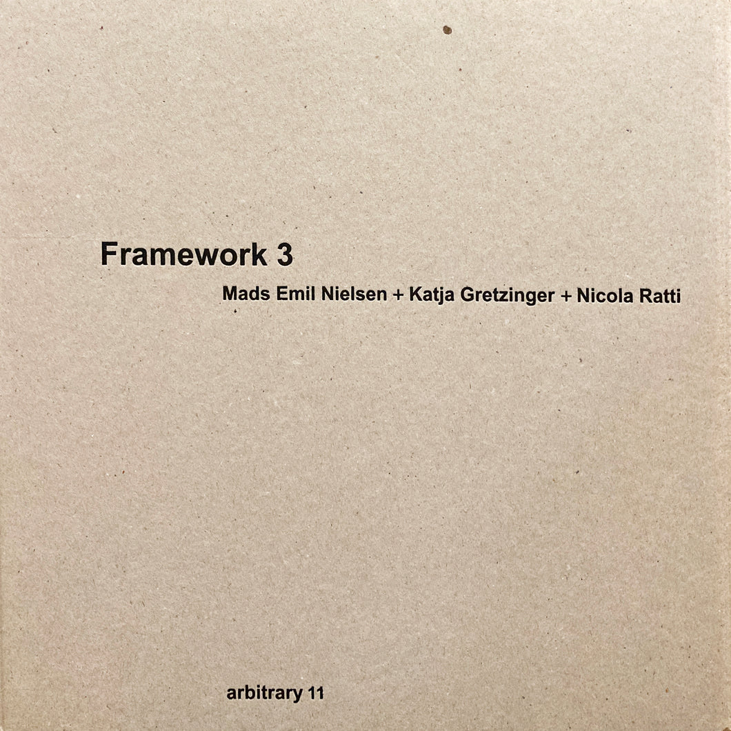 Nielsen + Gretzinger + Ratti “Framework 3”