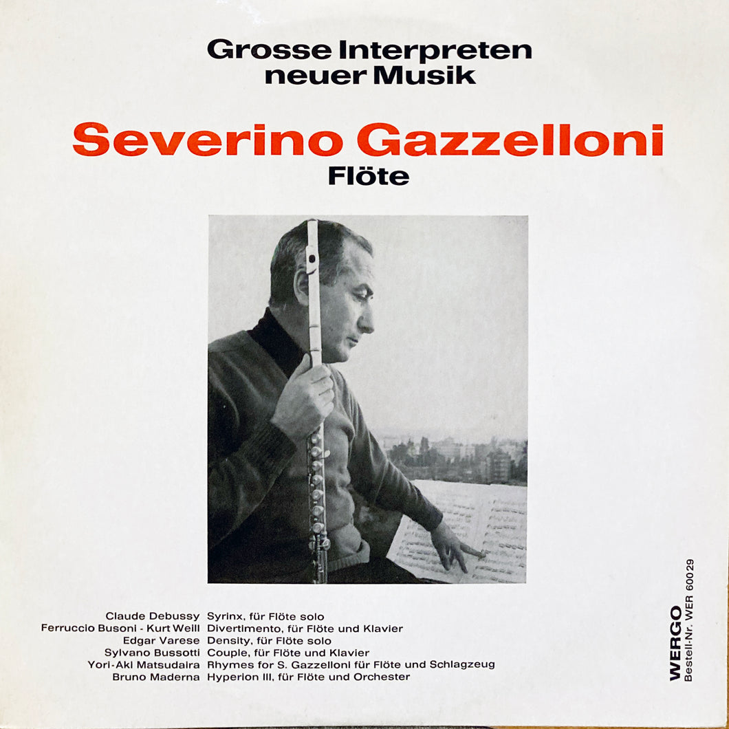 Severino Gazzelloni “Flöte”