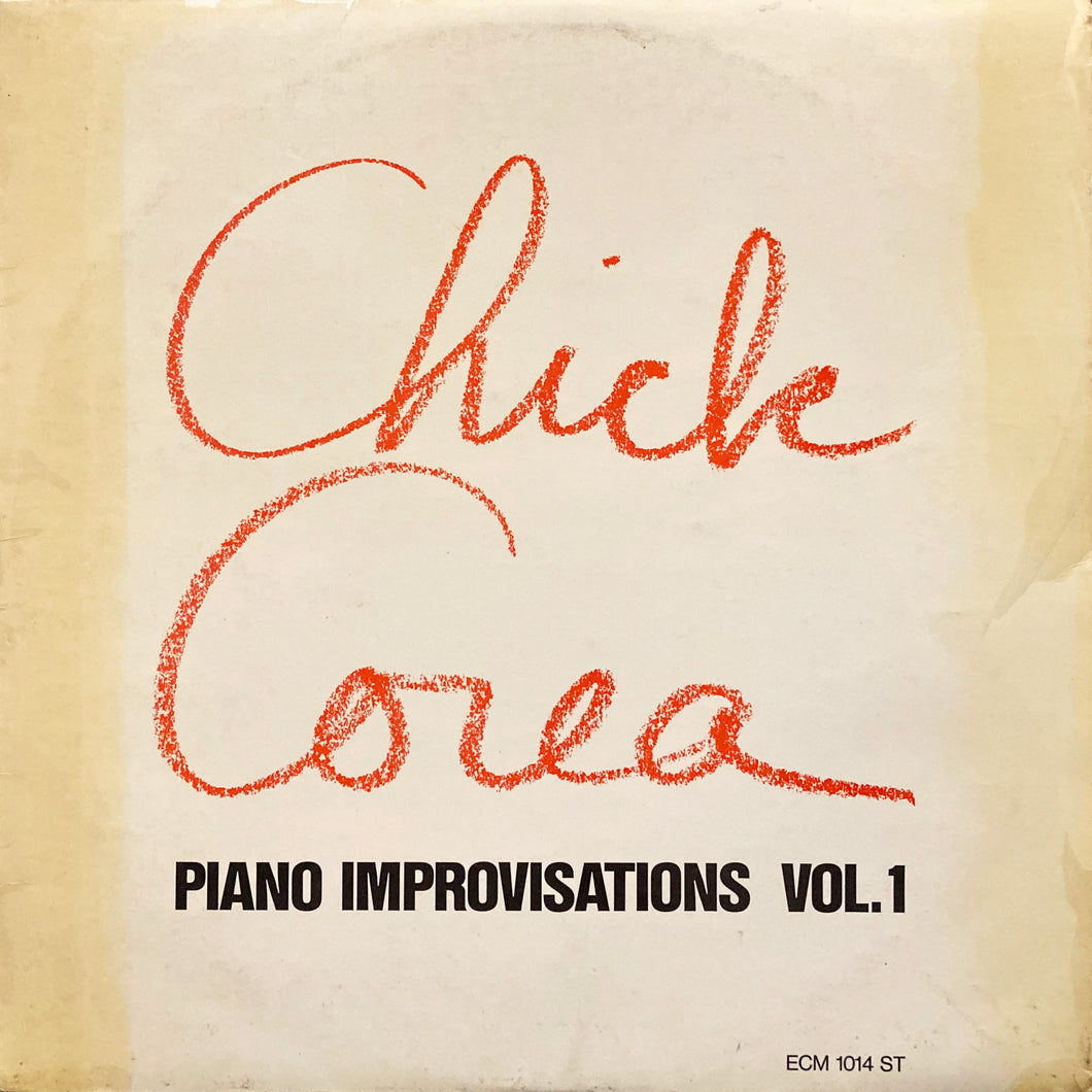Chick Corea “Piano Improvisation Vol. 1”