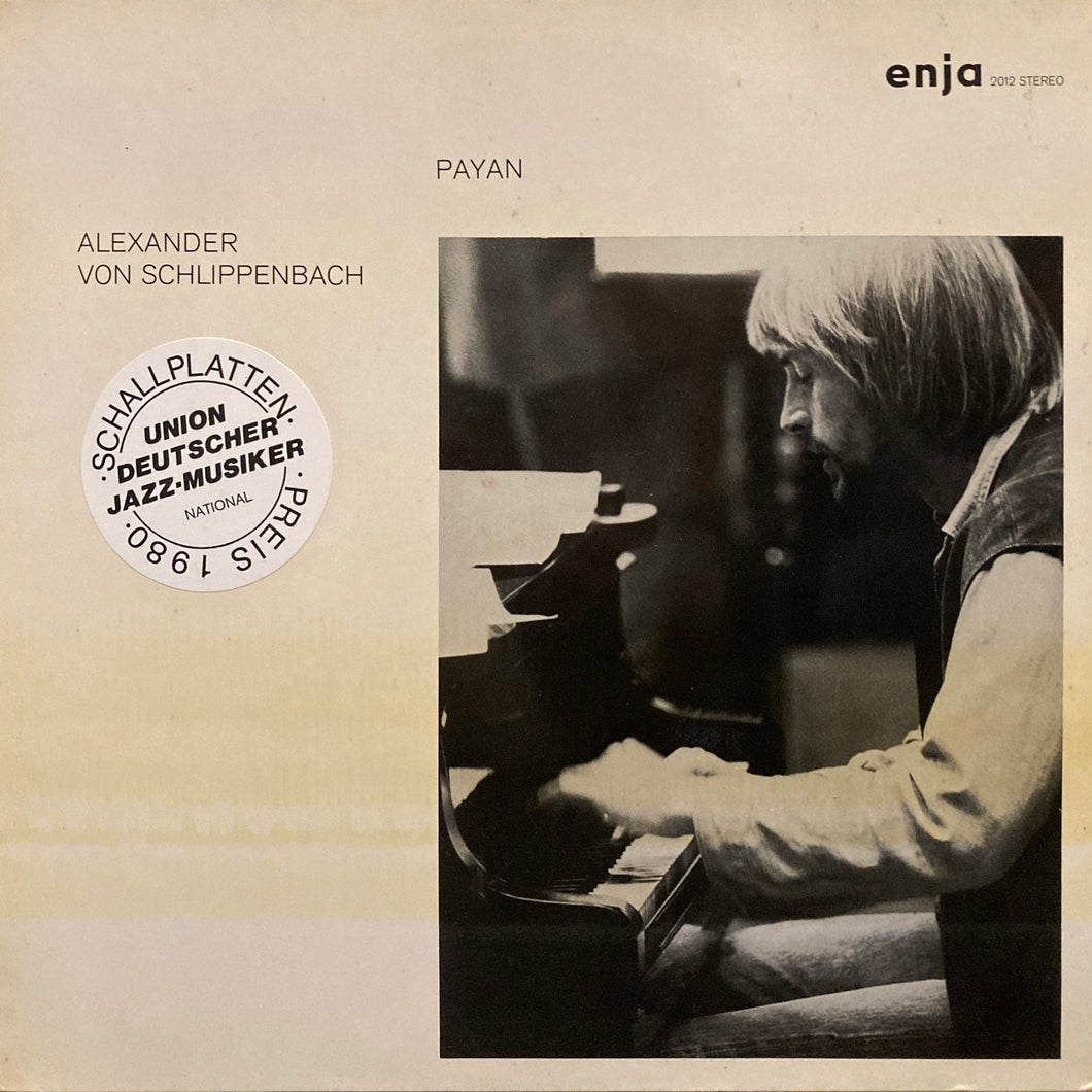 Alexander Von Schlippenbach “Payan”