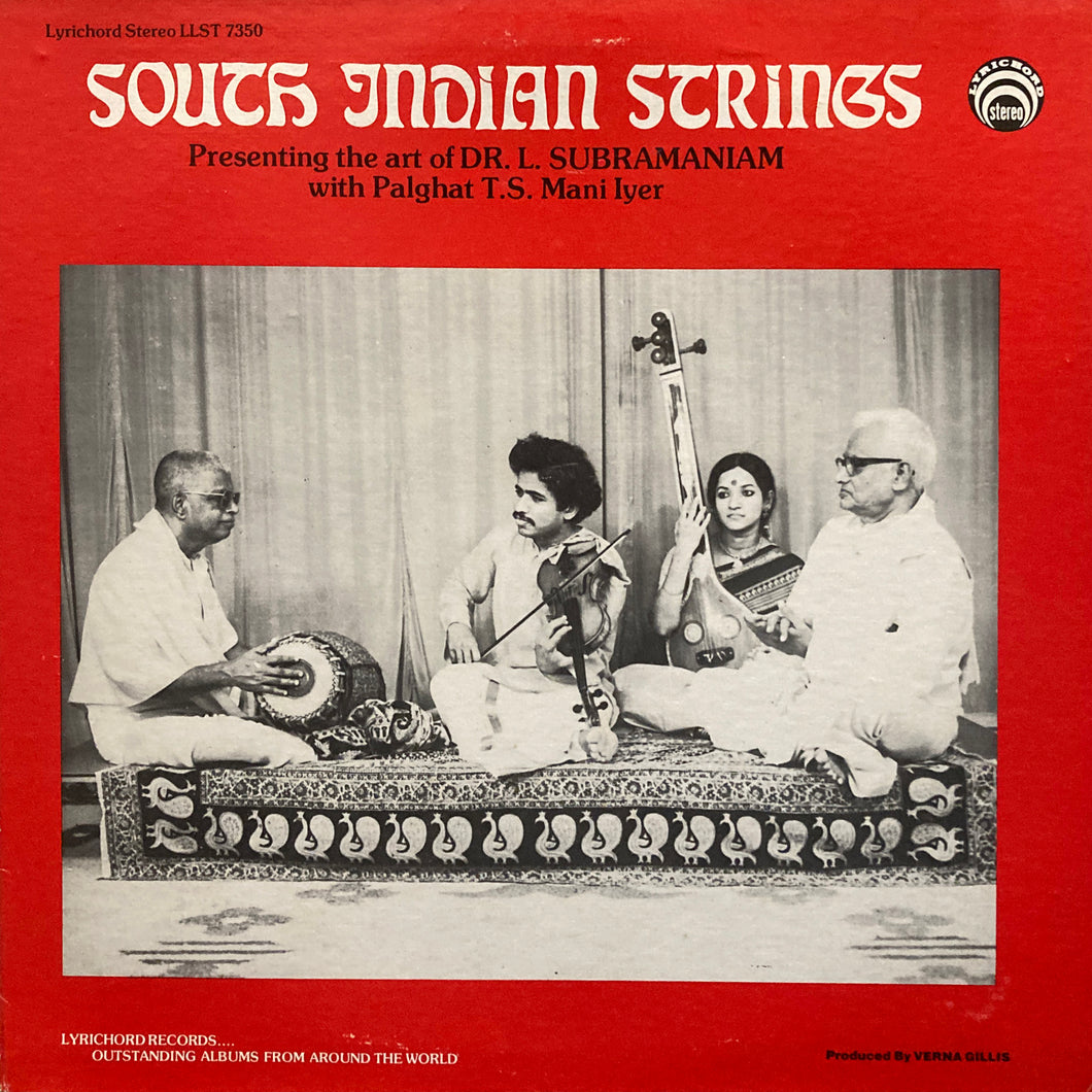 Dr. L. Subramaniam “South Indian Strings”