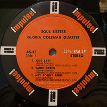 Load image into Gallery viewer, Gloria Coleman Quartet feat. Pola Roberts “Soul Sisters”

