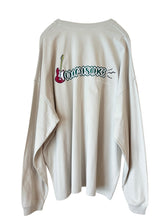 画像をギャラリービューアに読み込む, <受注生産> ギターなみすけ ☆ Big Silhouette Long-Sleeve T-shirt (Black/Frost gray, Sizes S-XL)
