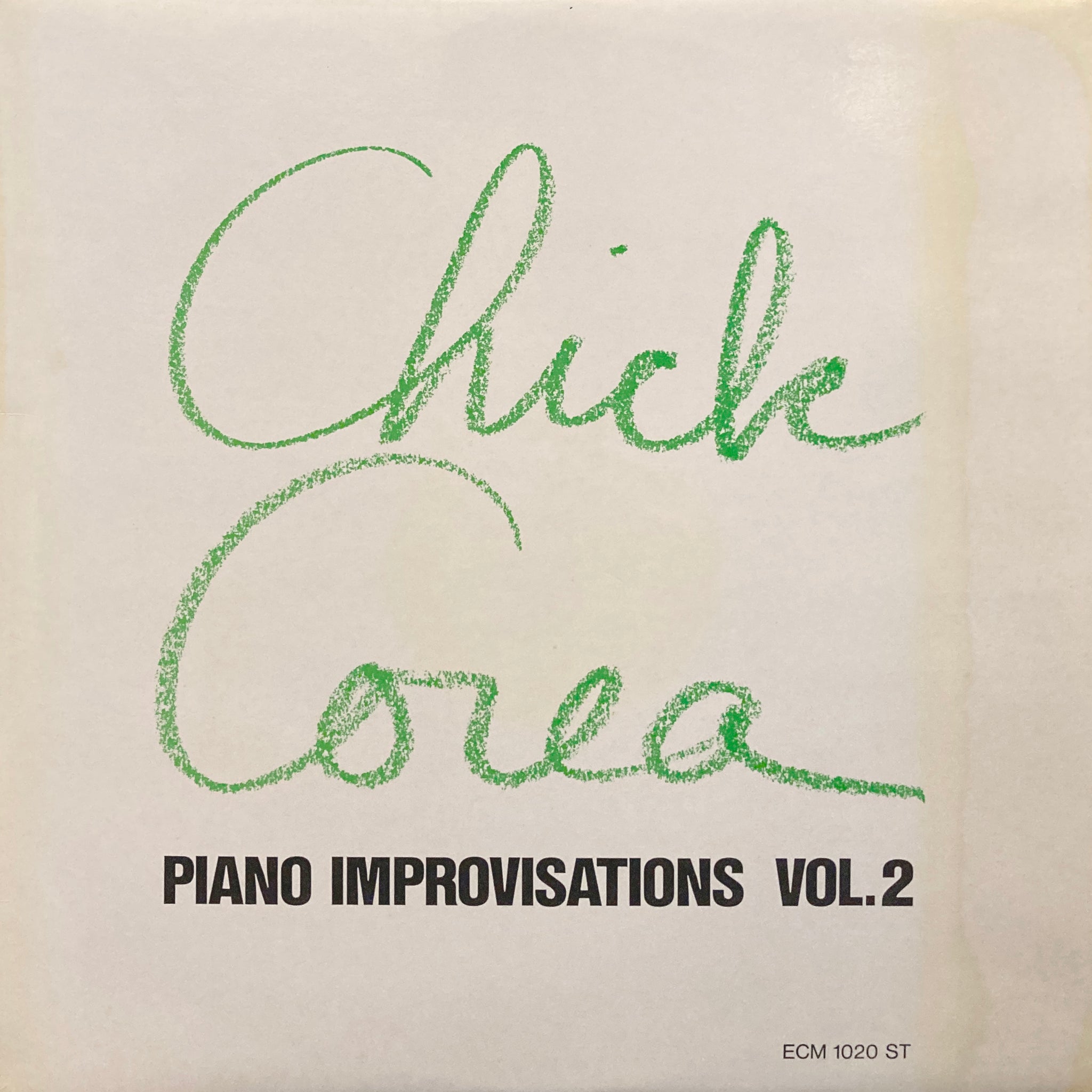 Chick Corea “Piano Improvisation Vol. 2” – PHYSICAL STORE