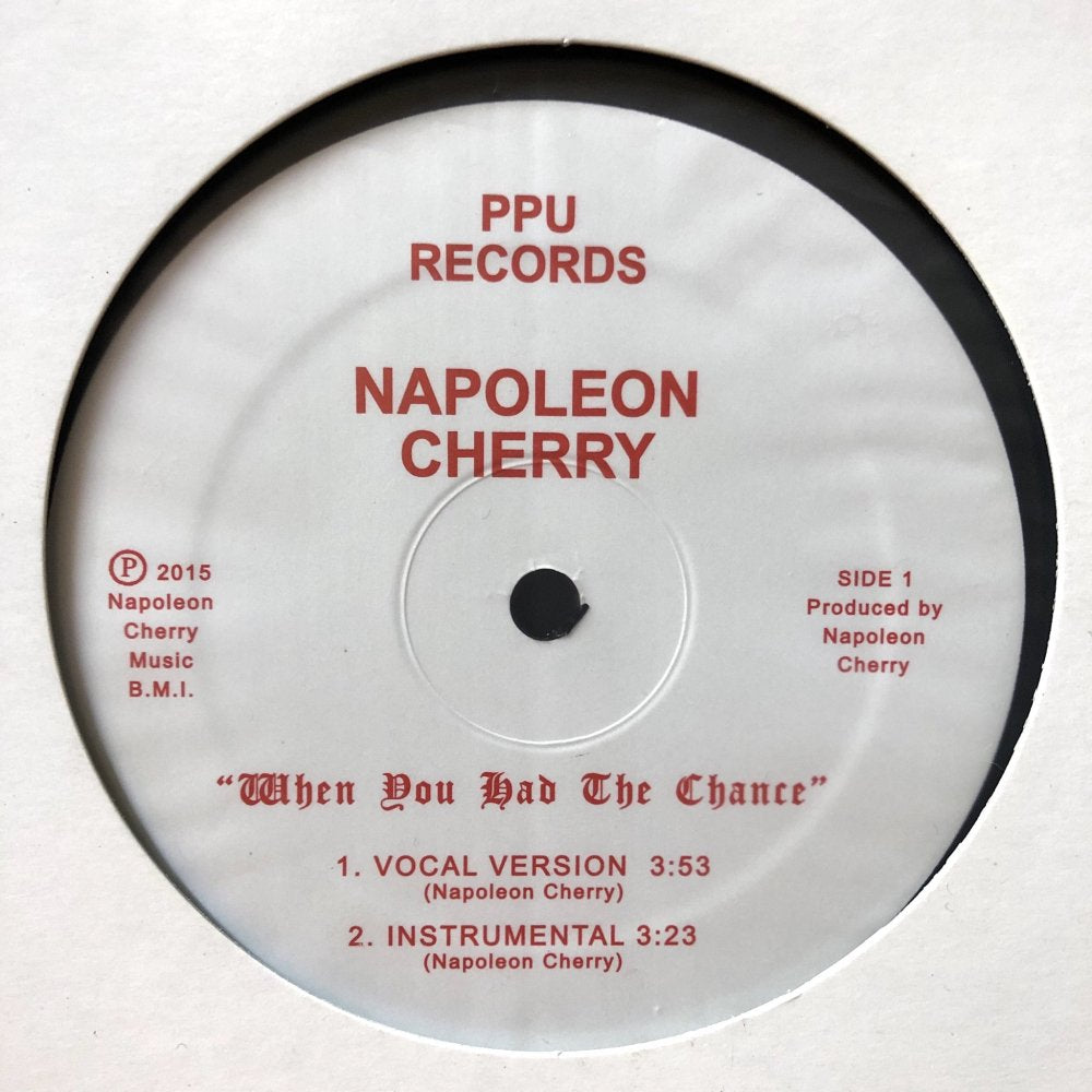 Napoleon Cherry “When You Had The Chance”