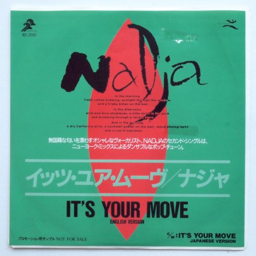 Nadja “It's Your Move” – PHYSICAL STORE