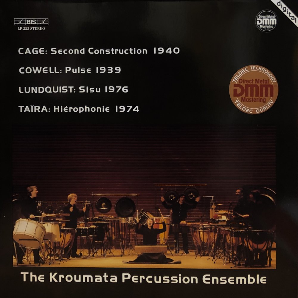 The Kroumata Percussion Ensemble “plays Cage, Cowell, Ludquist, Taira”