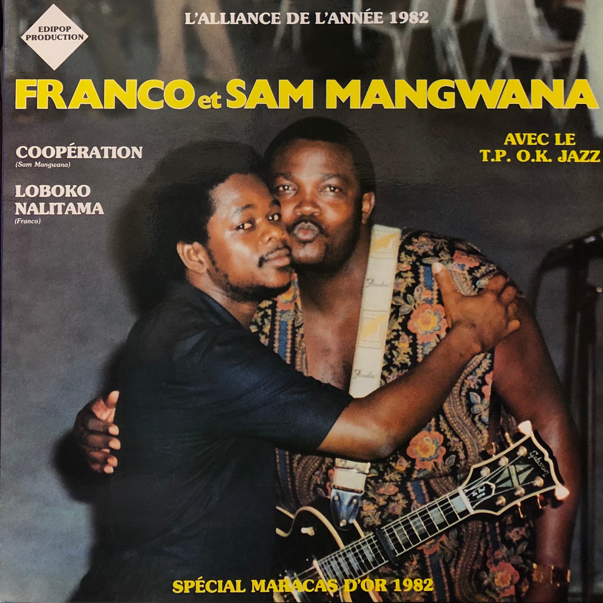 Franco et Sam Mangwana avec le T.P. O.K. Jazz “S.T.” – PHYSICAL STORE