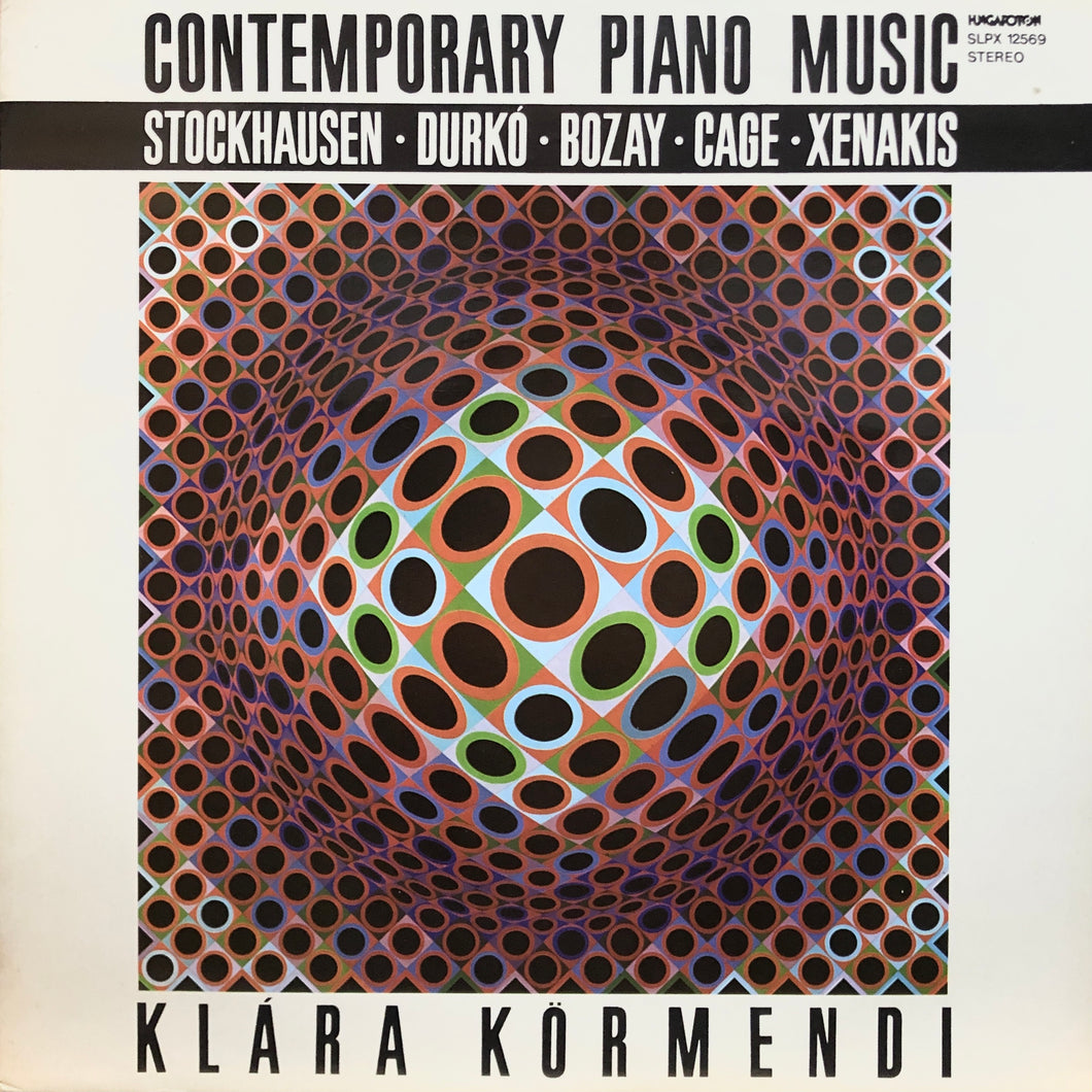 Klara Kormendi “Contemporary Piano Music”