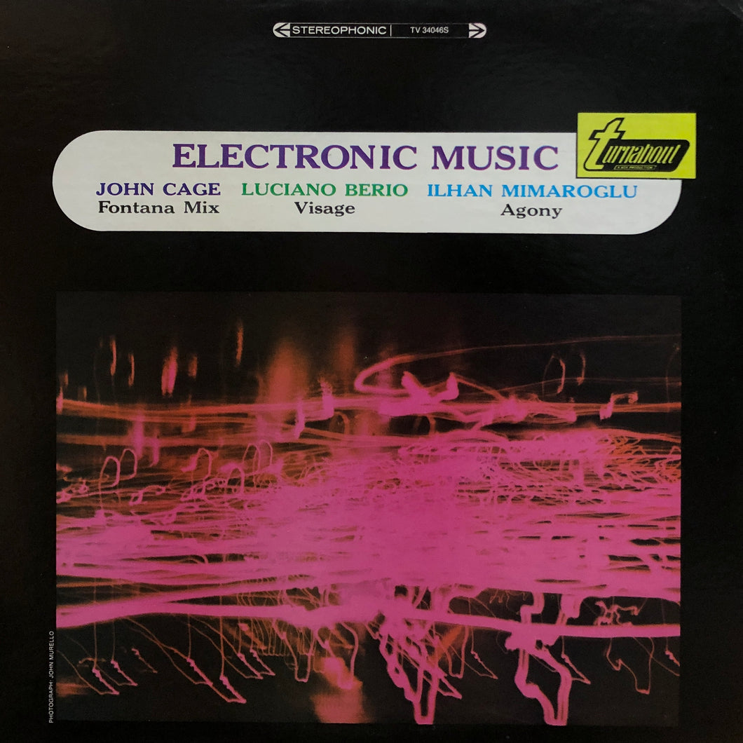 J. Cage / L. Berio / I. Mimaroglu “Electronic Music”