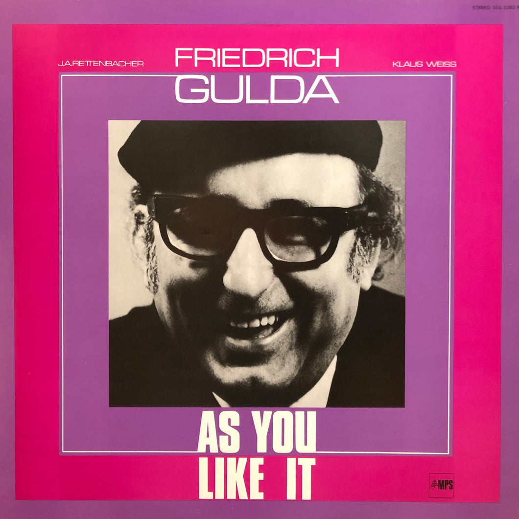 Friedrich Gulda “As You Like It”