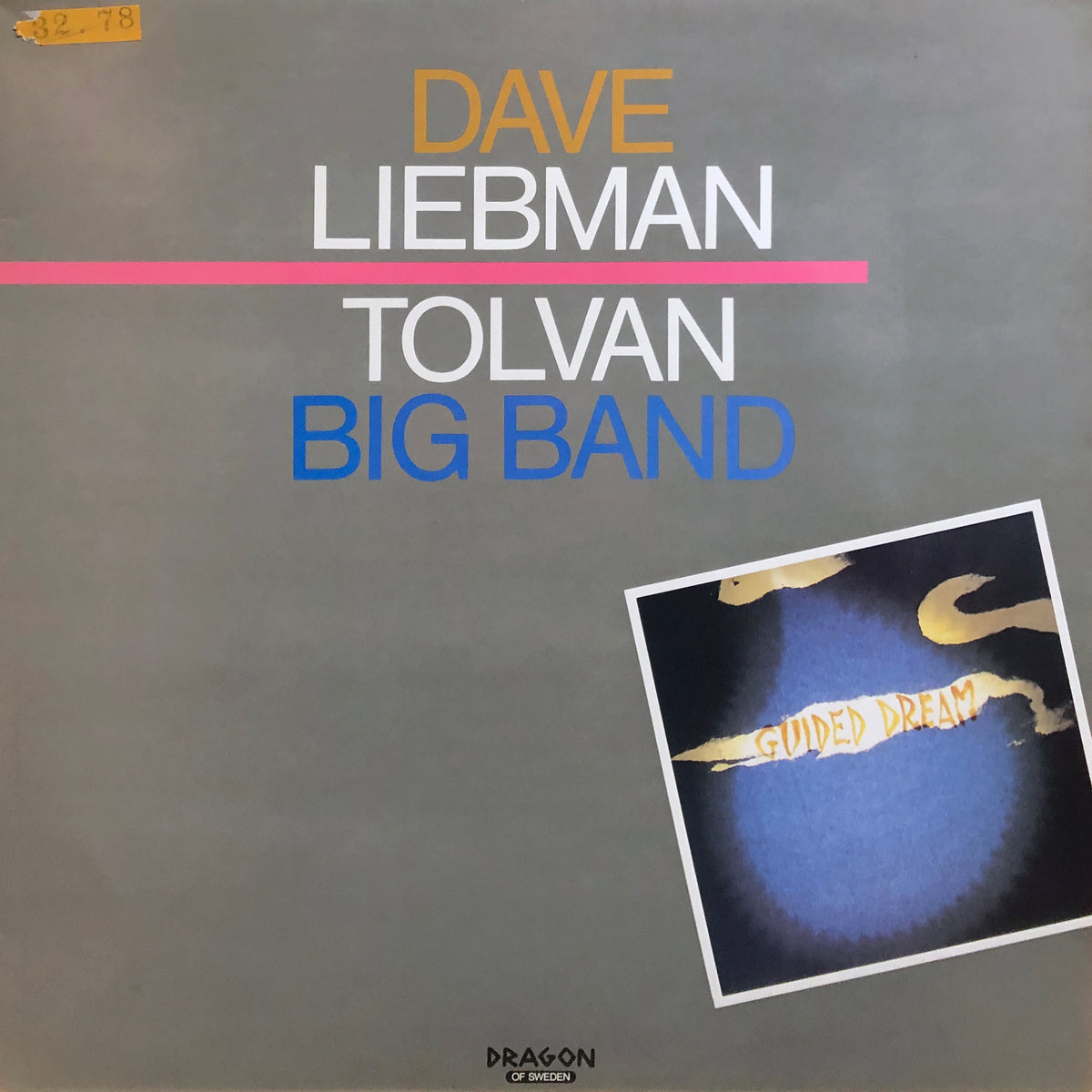 Dave Liebman with Tolvan Big Band “S.T.” – PHYSICAL STORE
