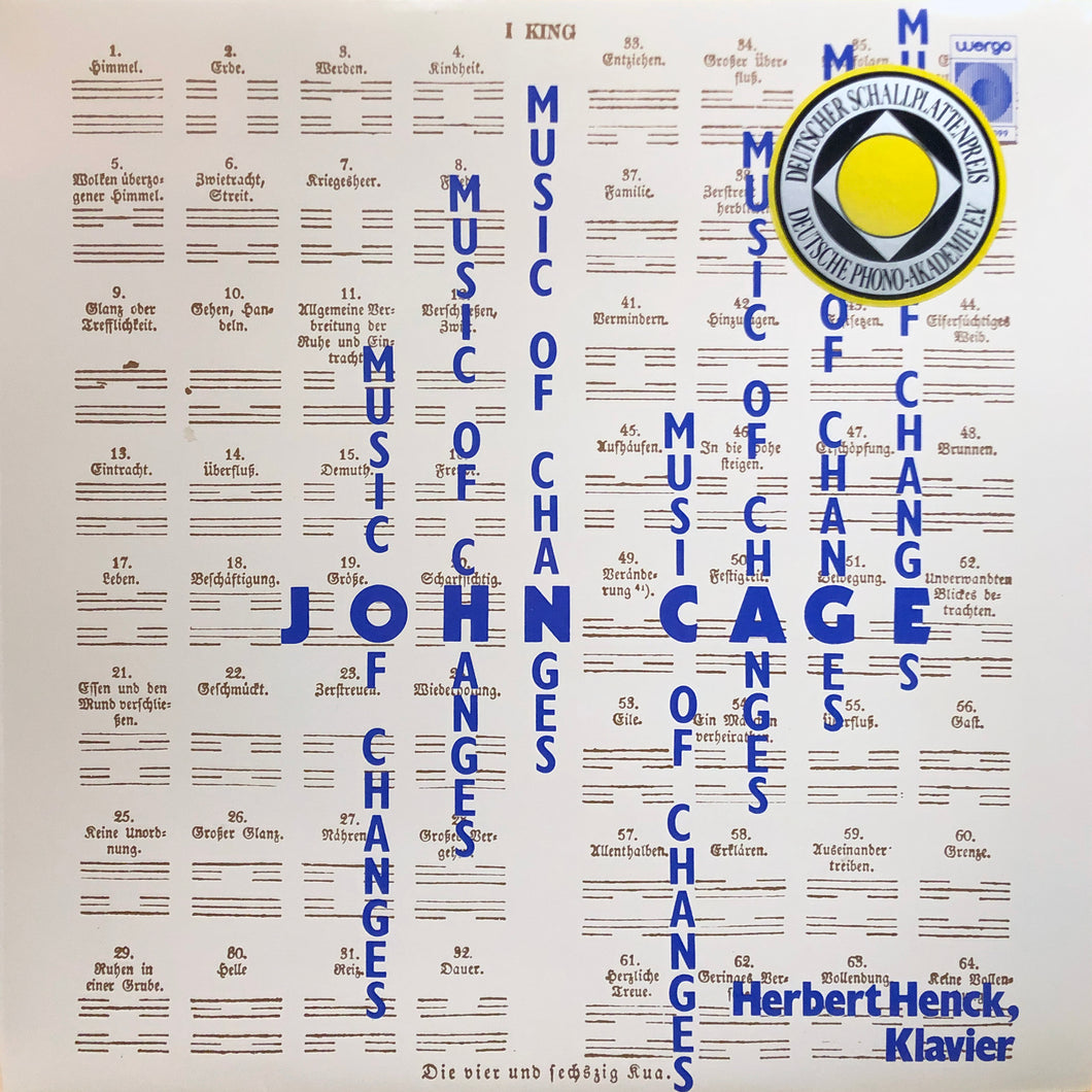 Herbert Henck “John Cage - Music of Changes”