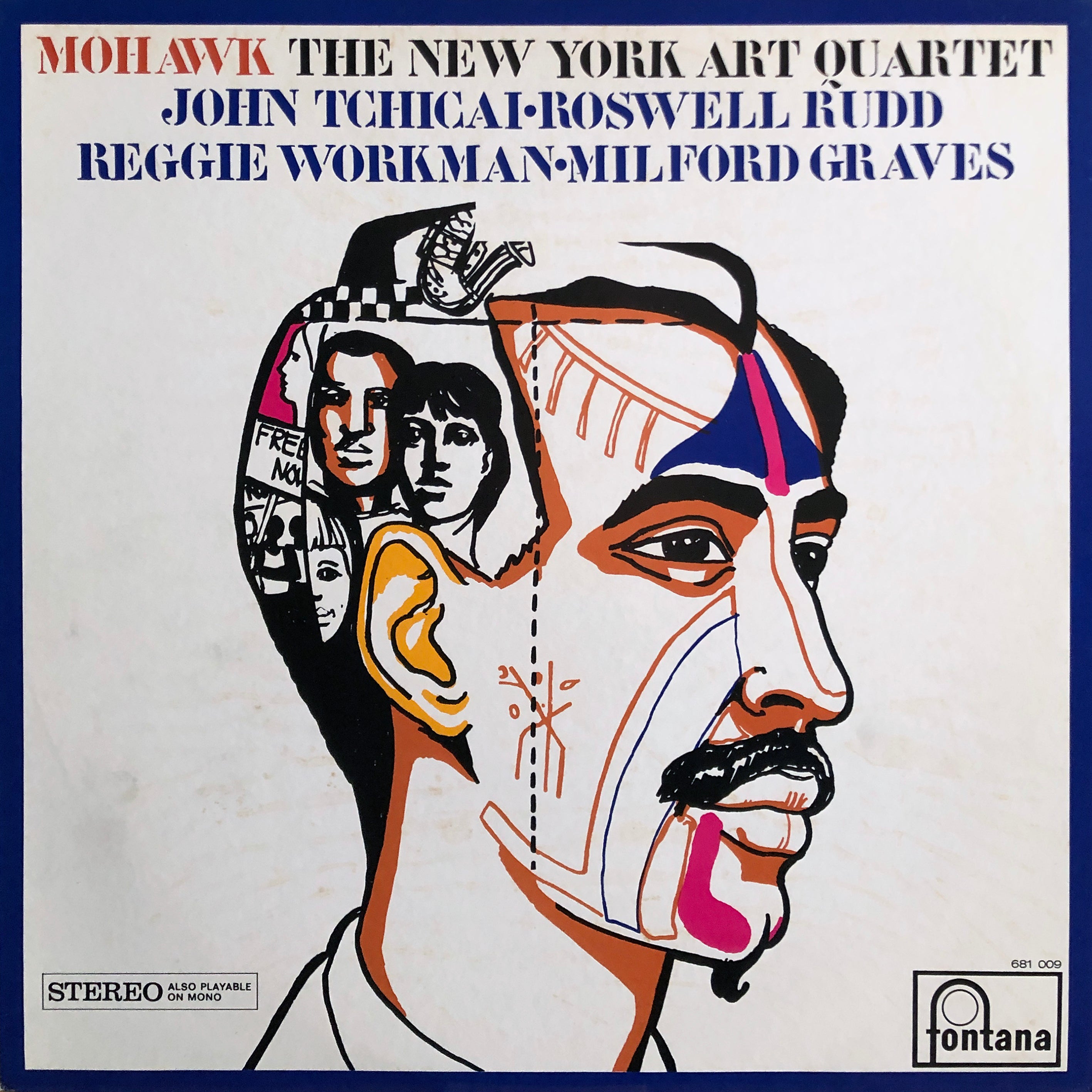 LPレコード NEW YORK ART QUARTET/MOHAWK - 洋楽