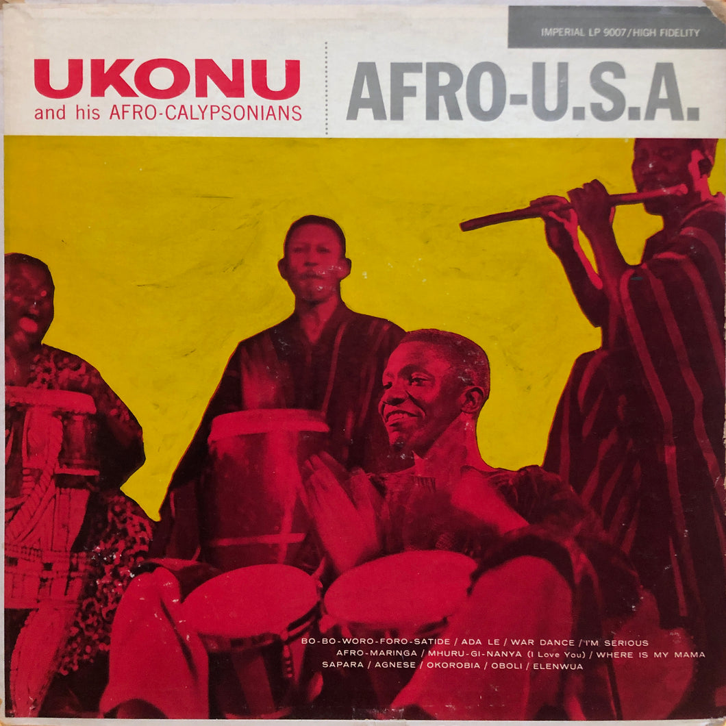 Ukonu and his Afro-Calypsonians “Afro-U.S.A.”
