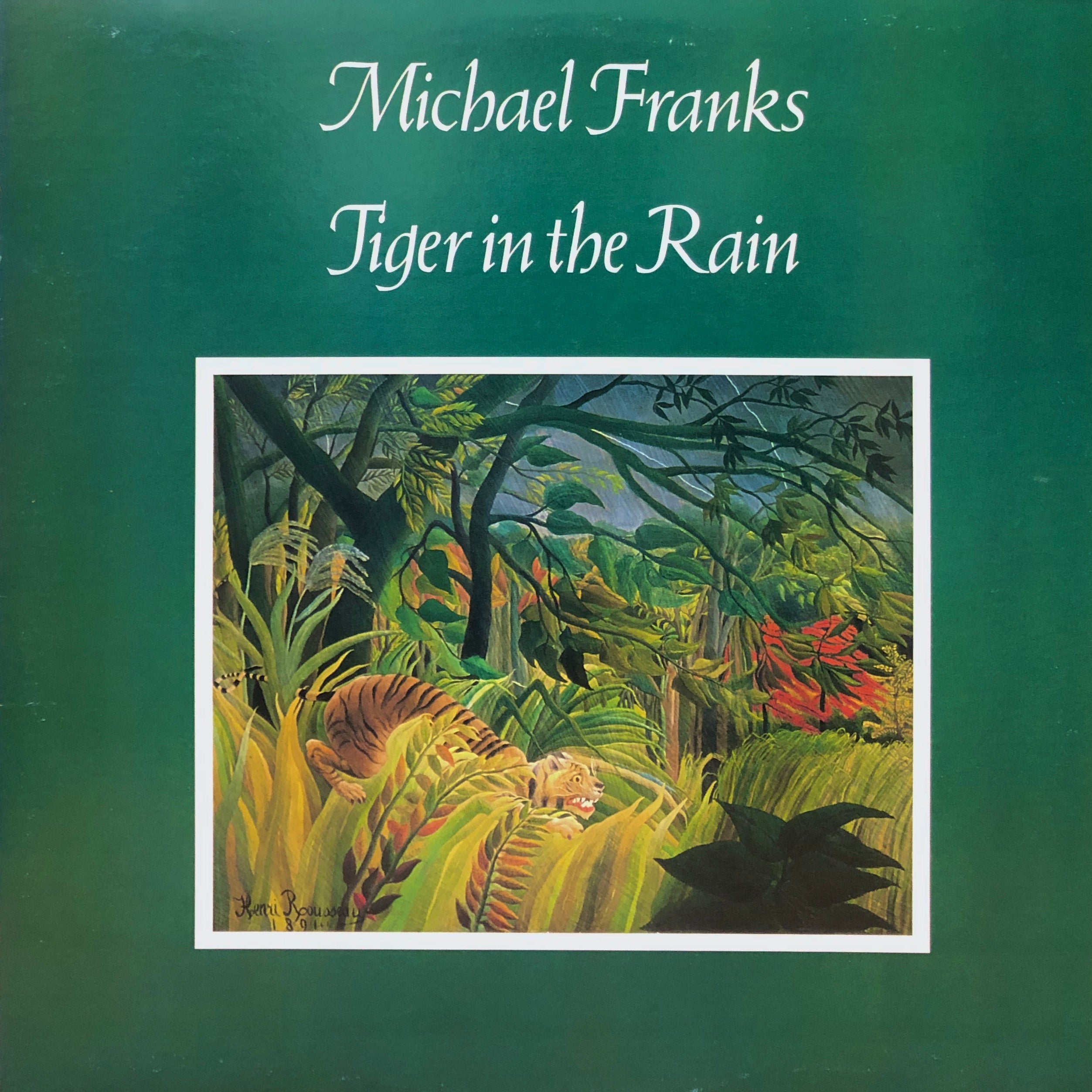 【中古】 Tiger in the Rain マイケル・フランクス Michael Franks – Tiger In The Rain – Vinyl (LP, Album