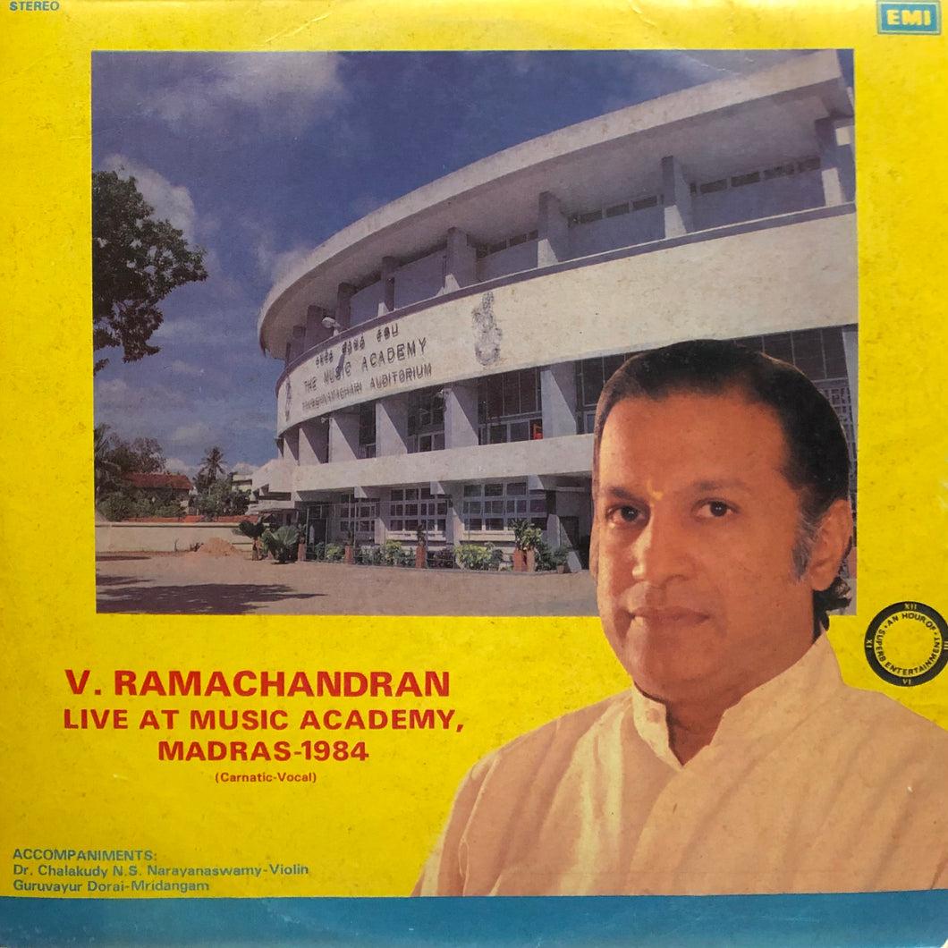 V. Ramachandran “Live at Music Academy, Madras-1984”