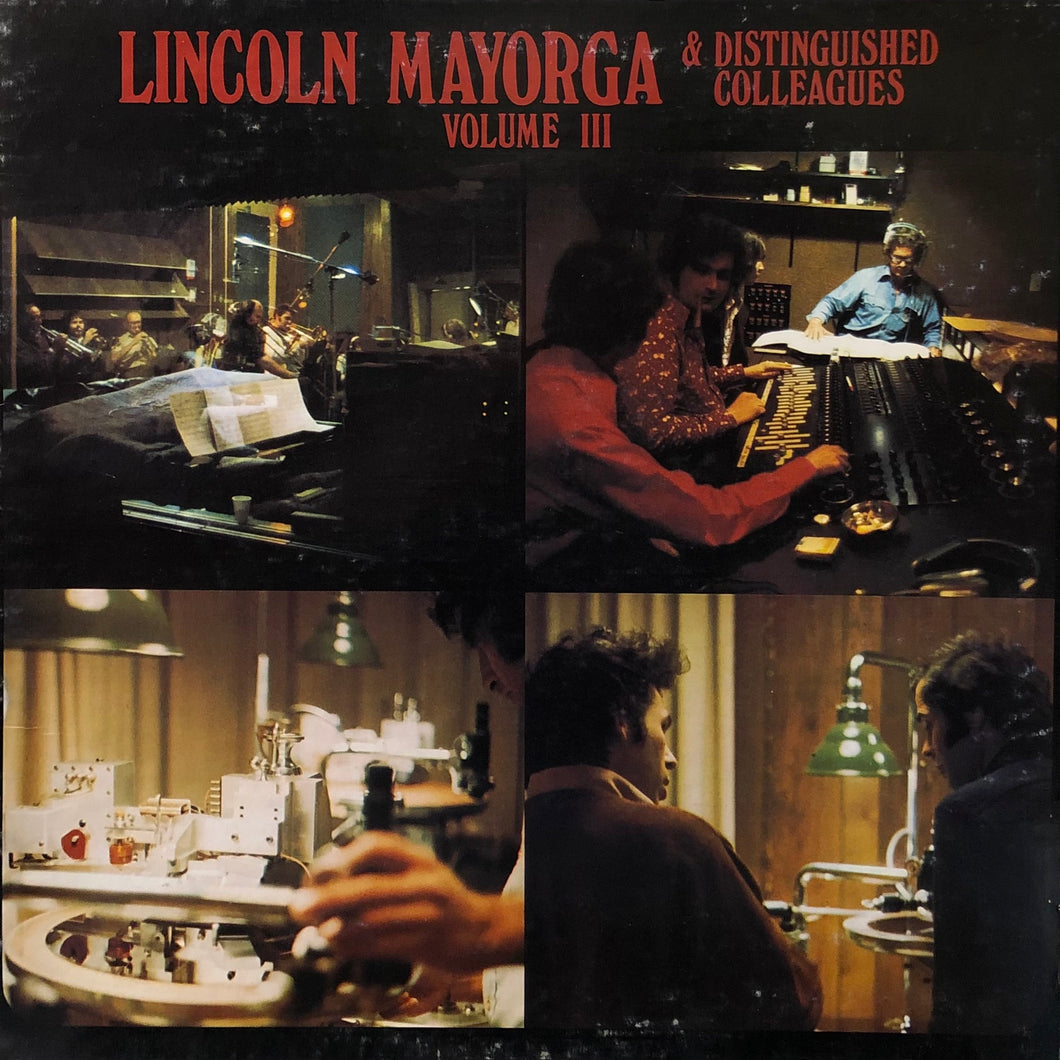 Lincoln Mayorga “Lincoln Mayorga & Distinguished Colleagues Volume III”