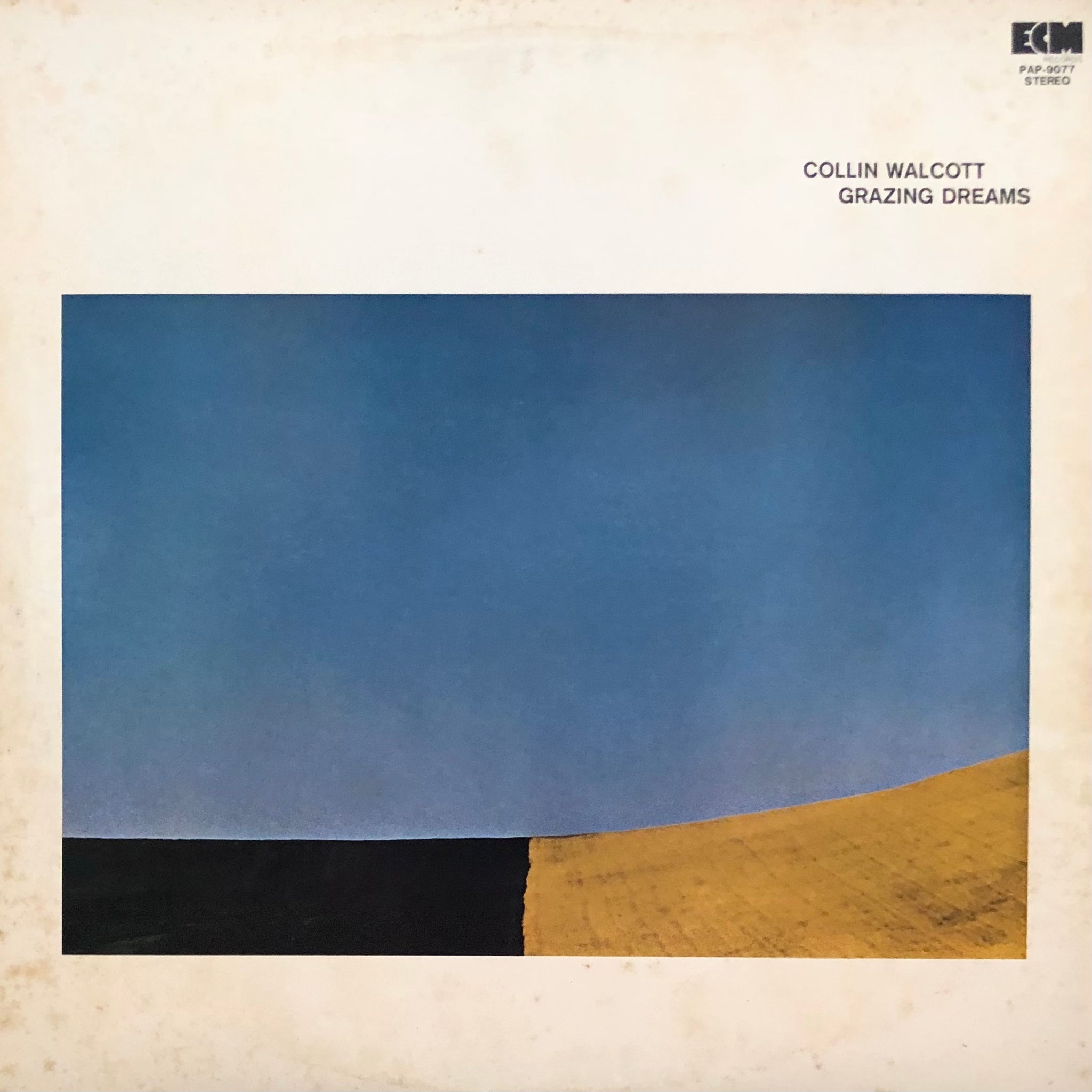 Collin Walcott Grazing Dreams 独オリジナル盤 Collin Walcott 