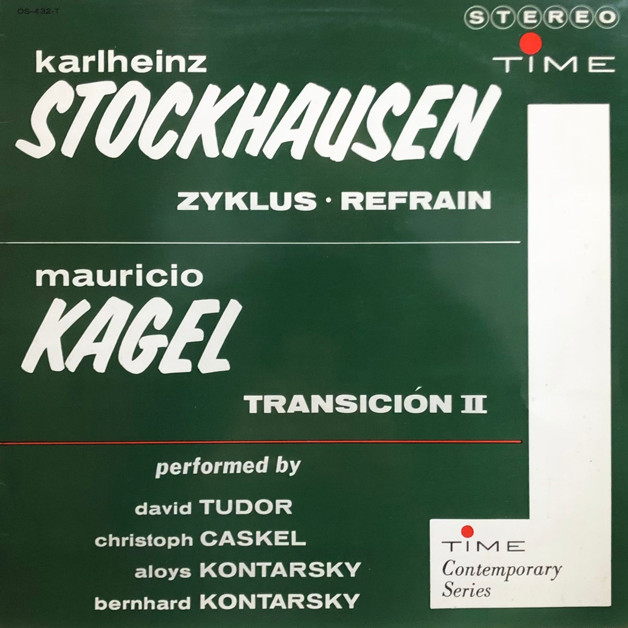 K. Stockhausen / M. Kagel “Zyklus • Refrain / Transicion II